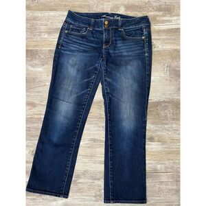 American Eagle Artist Crop Jeans Stretch Women’s Size 8